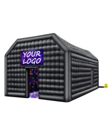 Inflatable Nightclub, 26.2 x 19.7 x 13.1 Ft, Blow up Party Tent with Disco Lights & 1100W Blower, Large Inflatable Night Club Tent for Adults