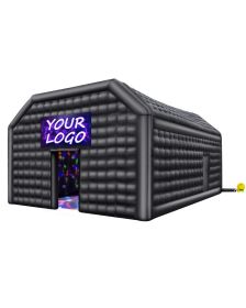 Inflatable Nightclub, 29.5 x 19.7 x 13.1 Ft, Blow up Party Tent with 1100W Blower, Large Inflatable Night Club Tent for Adults (Default: Default)