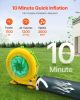 Inflatable Nightclub, 29.5 x 19.7 x 13.1 Ft, Blow up Party Tent with 1100W Blower, Large Inflatable Night Club Tent for Adults